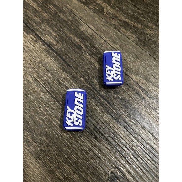Keystone Light Beer Charm For Crocs Shoe Charms - 2 Pieces - Picture 1 of 1